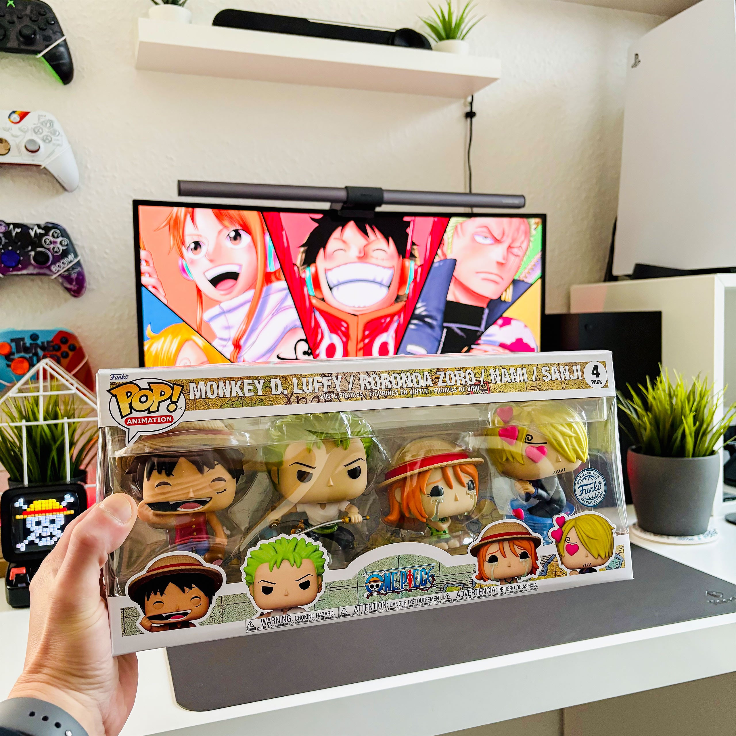Productafbeelding One Piece - Refresh Funko Pocket Pop 4 Figuren Set