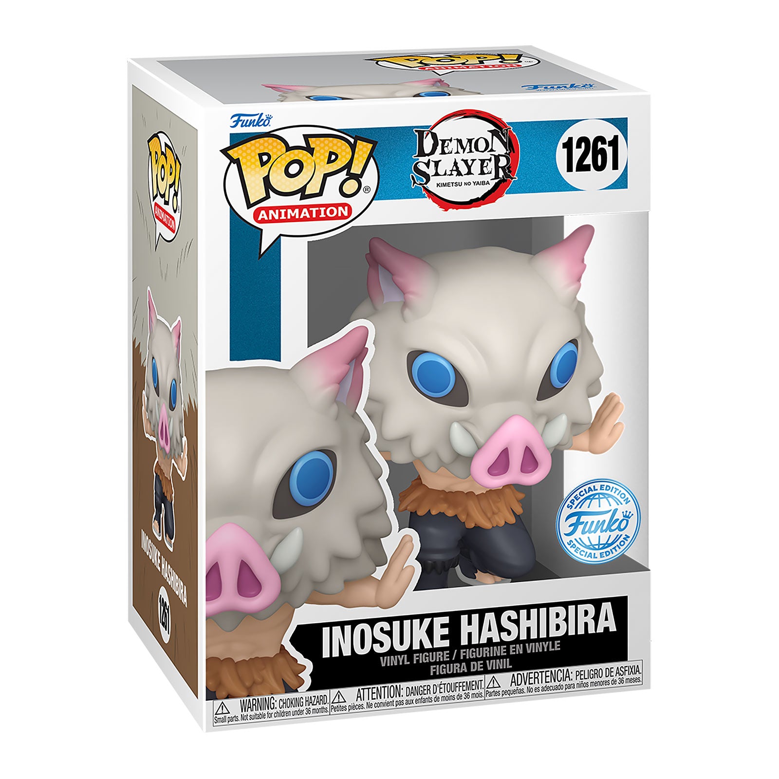 Productafbeelding Demon Slayer - Inosuke Hashibira (Beast Breathing 7th Form) Funko Pop-figuur