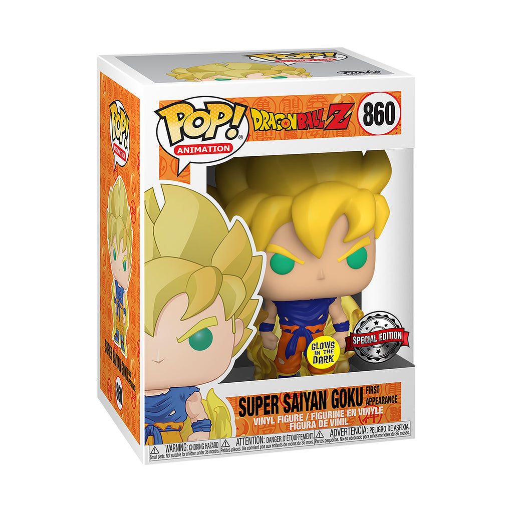 Productafbeelding Dragon Ball Z - Super Saiyan Goku Eerste Verschijning Funko Pop Figuur