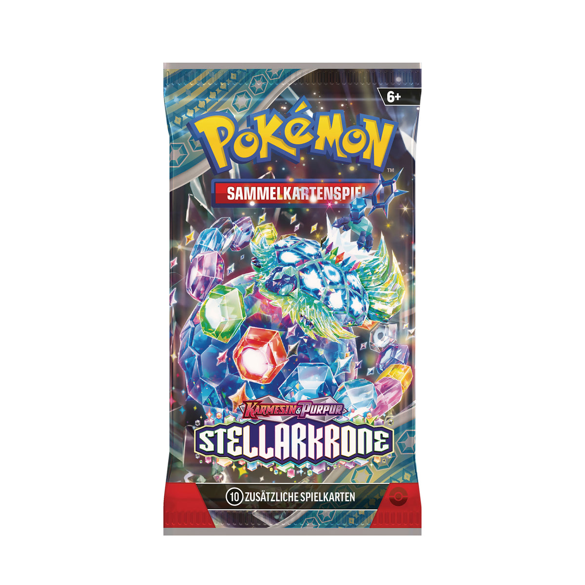 Productafbeelding Pokemon - Karmozijn & Paars Stellar Crown Verzamelkaarten Booster