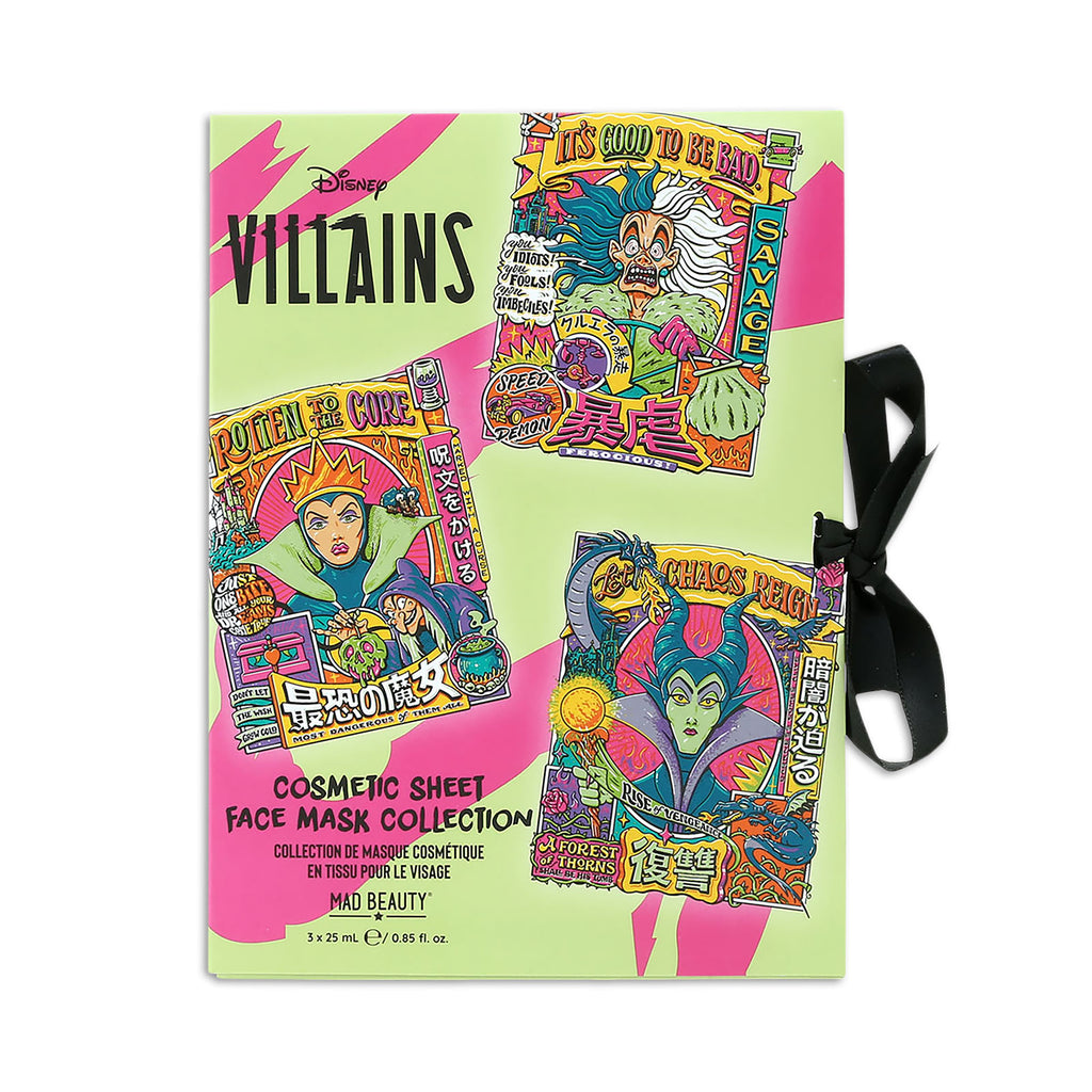 Productafbeelding Villains - Set van 3 sheetmaskers
