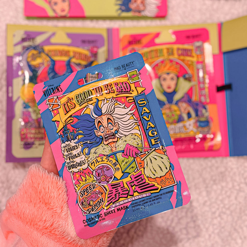 Productafbeelding Villains - Set van 3 sheetmaskers