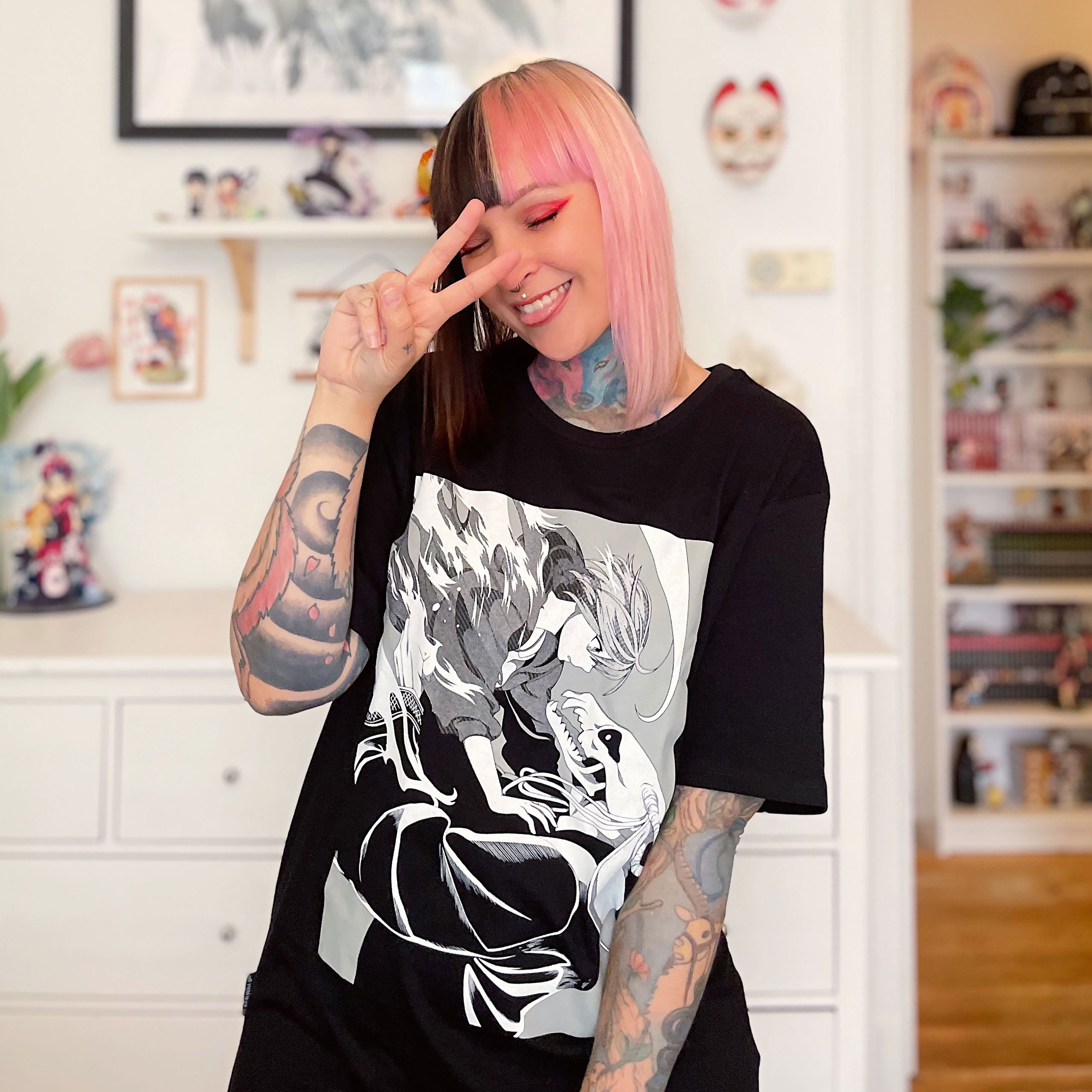 Productafbeelding Chise en Elias T-Shirt voor De Bruid van de Magiër Fans