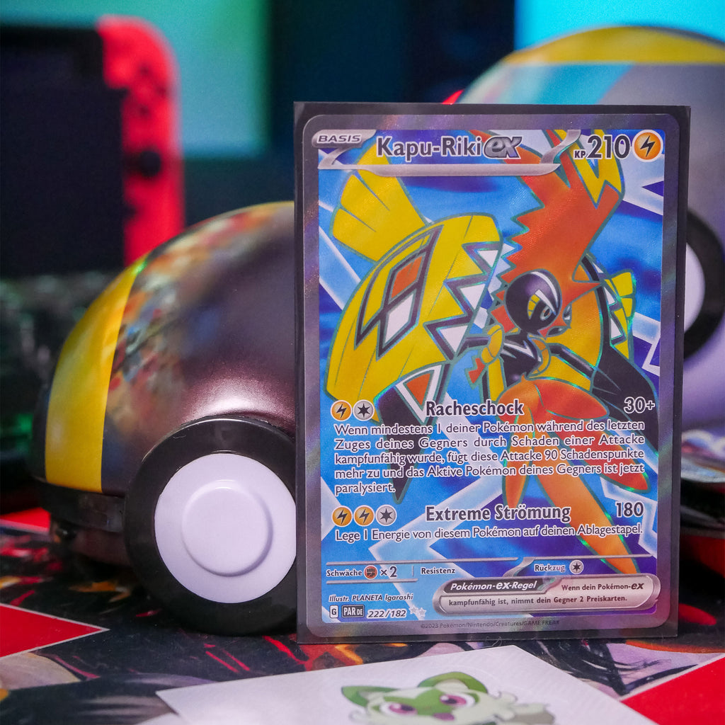 Productafbeelding Pokemon - Mystery Pokeball Kaarten Blikken Doos Herfst 2024