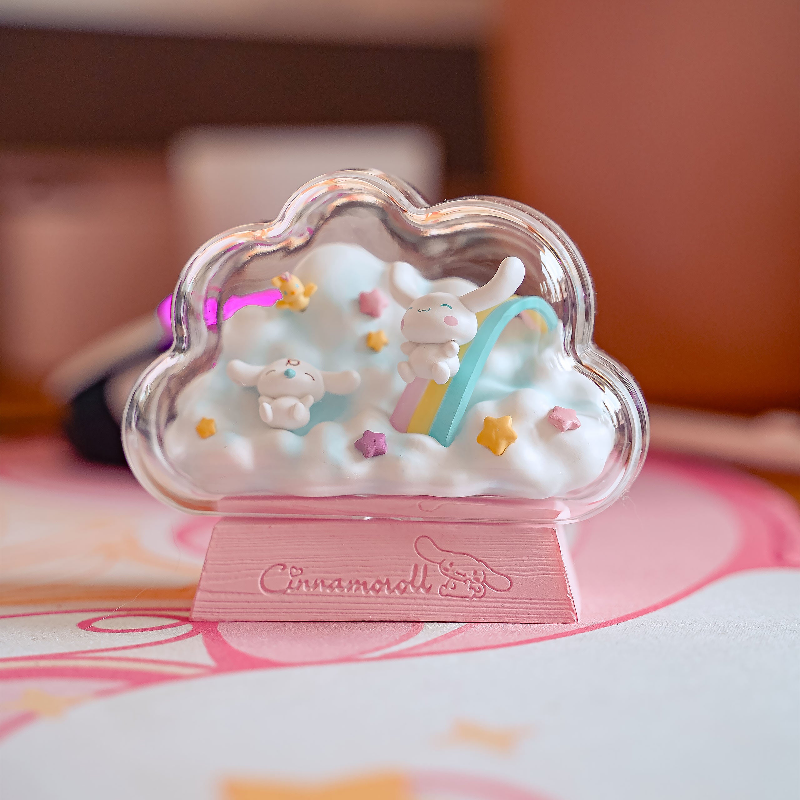 Productafbeelding Sanrio - Fluffy Happy Day Cinnamoroll Terrarium Collectie Mystery Figuur