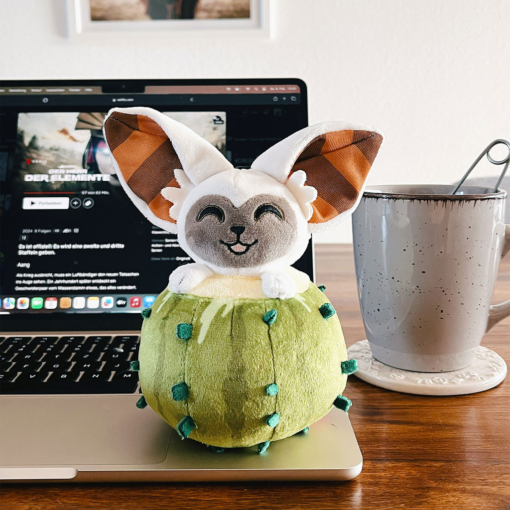 Productafbeelding Avatar: De Legende van Aang - Momo Cactus Stickie Pluche Knuffel