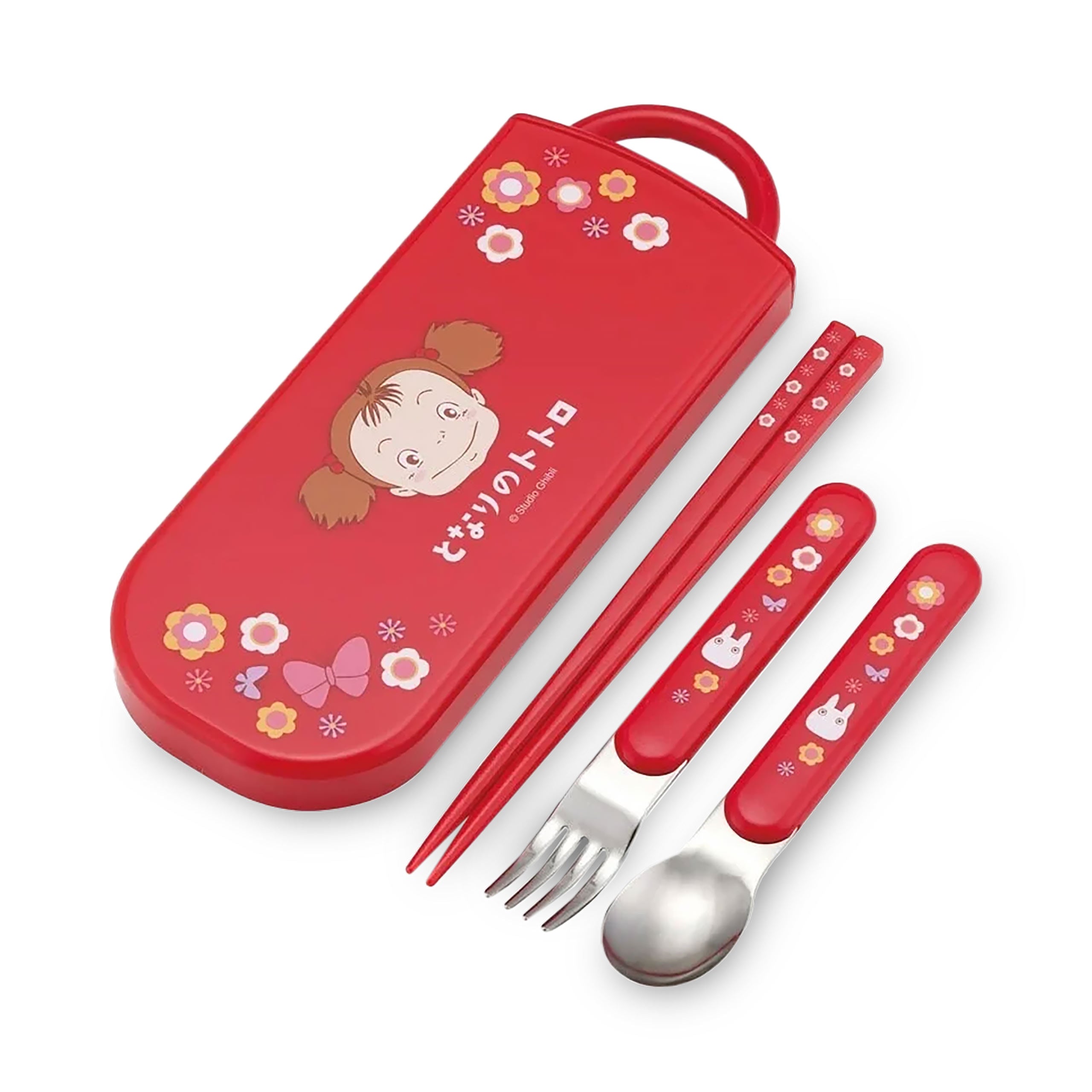 Productafbeelding Mijn Buurman Totoro - Mei Rood Bestekset