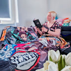 Productafbeelding Demon Slayer - Groep Fleece Dekentje