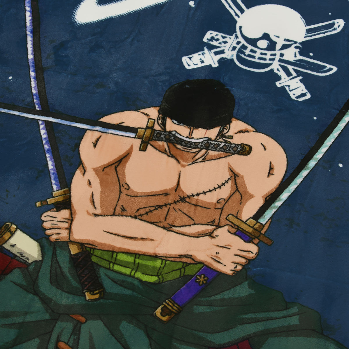 Productafbeelding One Piece - Roronoa Zoro Fleece Deken