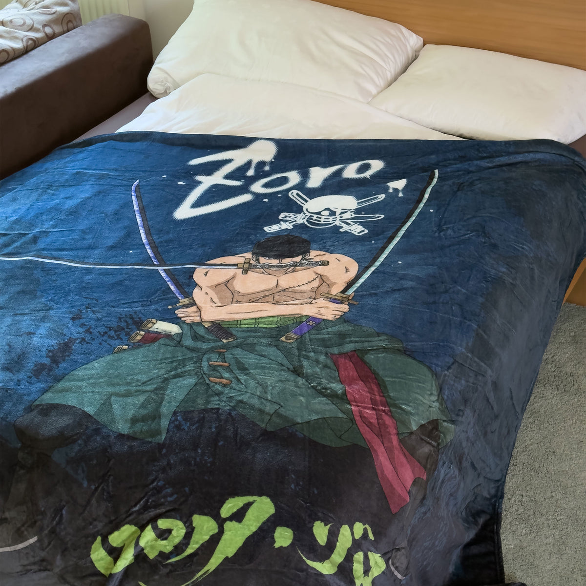 Productafbeelding One Piece - Roronoa Zoro Fleece Deken