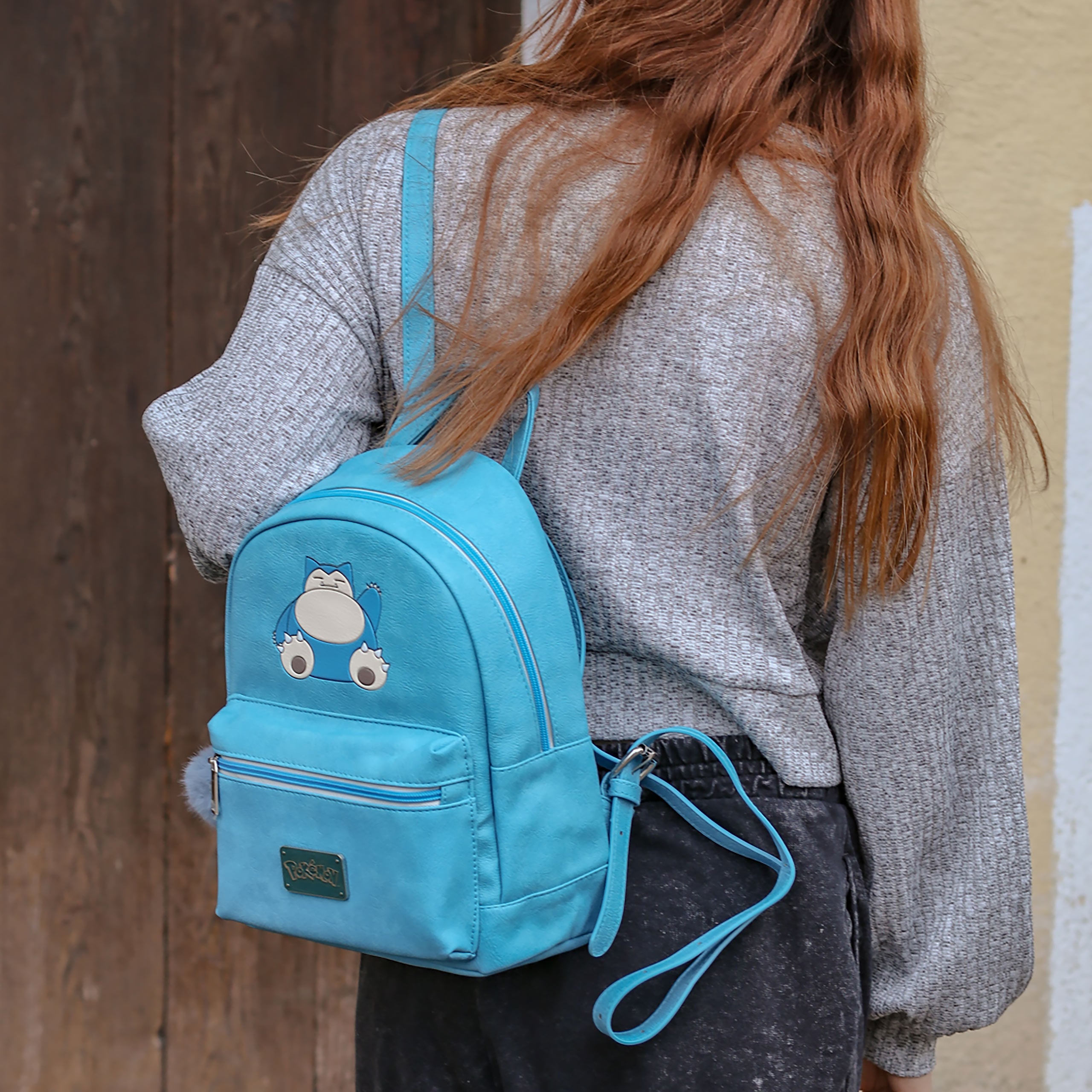 Productafbeelding Pokemon - Slapende Snorlax Mini Rugzak Blauw