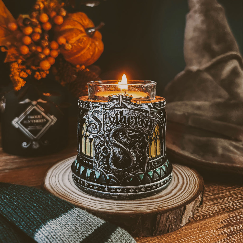 Productafbeelding Slytherin Theelichthouder - Harry Potter