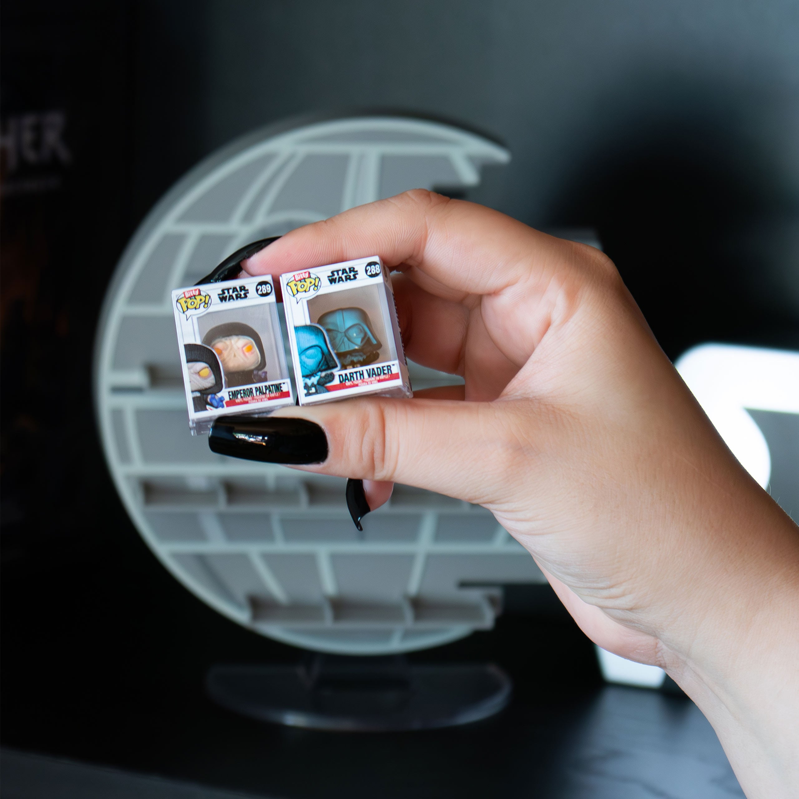 Productafbeelding Star Wars - Death Star Funko Bitty Pop Display met 2 figuren