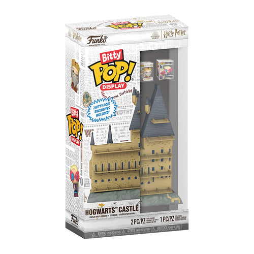 Productafbeelding Harry Potter - Hogwarts Kasteel Funko Bitty Pop Display met 2 Figuren