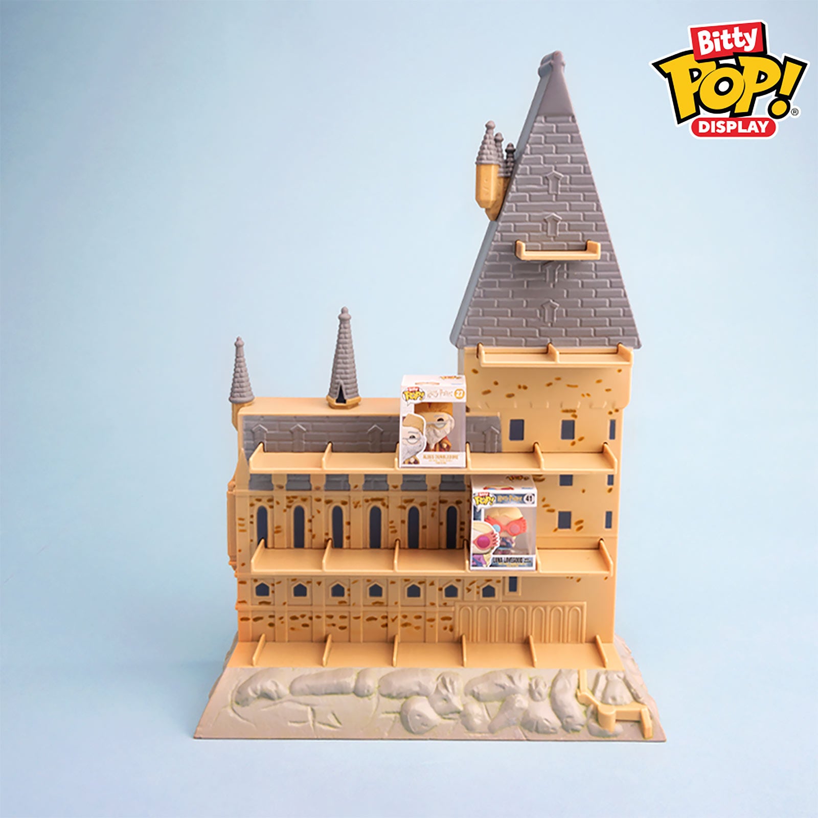 Productafbeelding Harry Potter - Hogwarts Kasteel Funko Bitty Pop Display met 2 Figuren