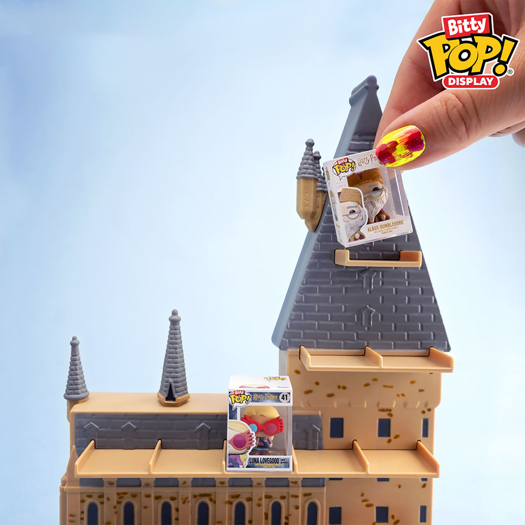Productafbeelding Harry Potter - Hogwarts Kasteel Funko Bitty Pop Display met 2 Figuren