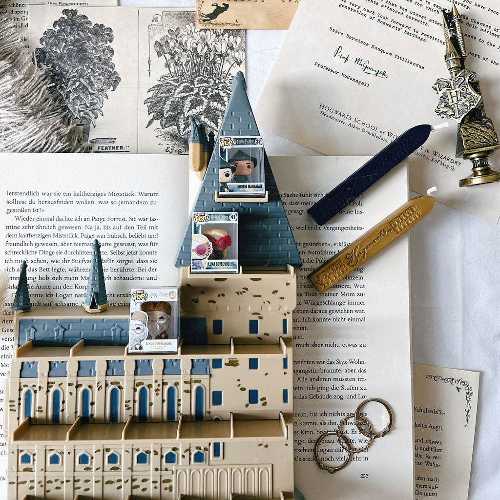 Productafbeelding Harry Potter - Hogwarts Kasteel Funko Bitty Pop Display met 2 Figuren
