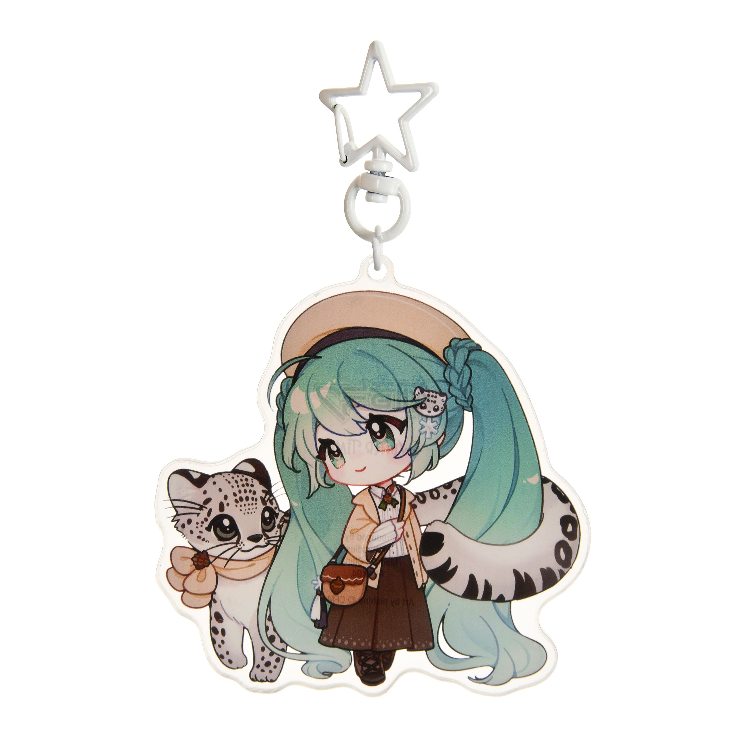 Productafbeelding Hatsune Miku - Kawaii Winter Time Acryl Sleutelhanger