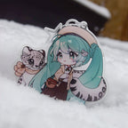 Productafbeelding Hatsune Miku - Kawaii Winter Time Acryl Sleutelhanger