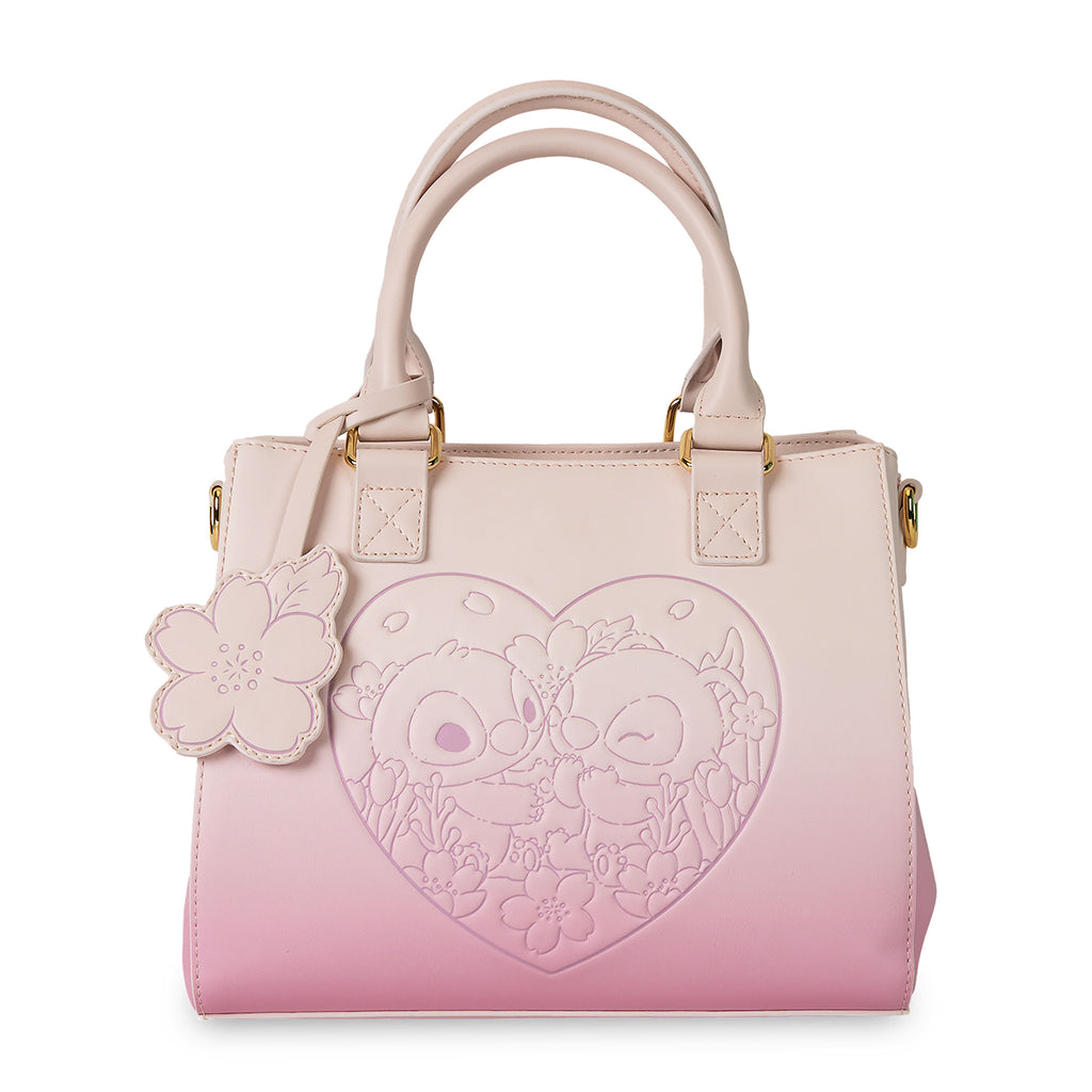 Productafbeelding Lilo & Stitch - Angel en Stitch Bloemen Crossbody Tas