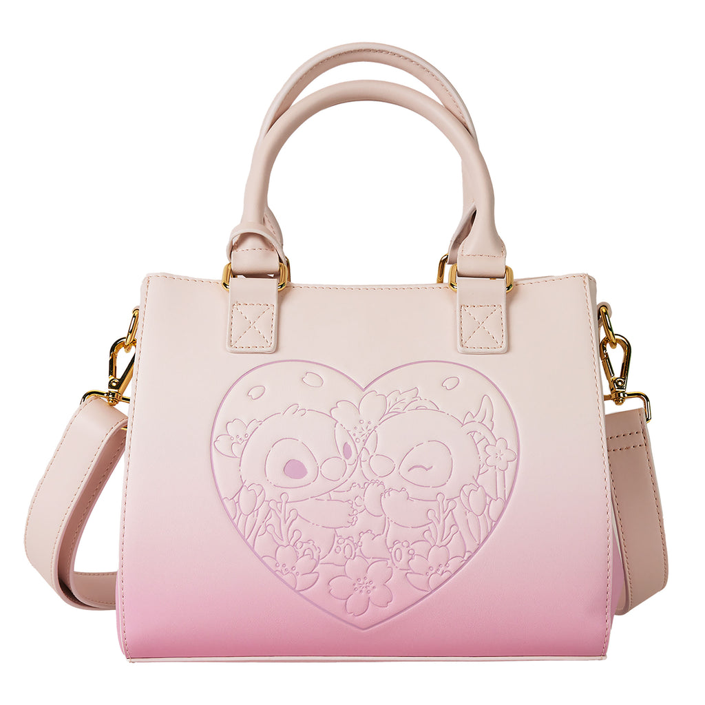 Productafbeelding Lilo & Stitch - Angel en Stitch Bloemen Crossbody Tas