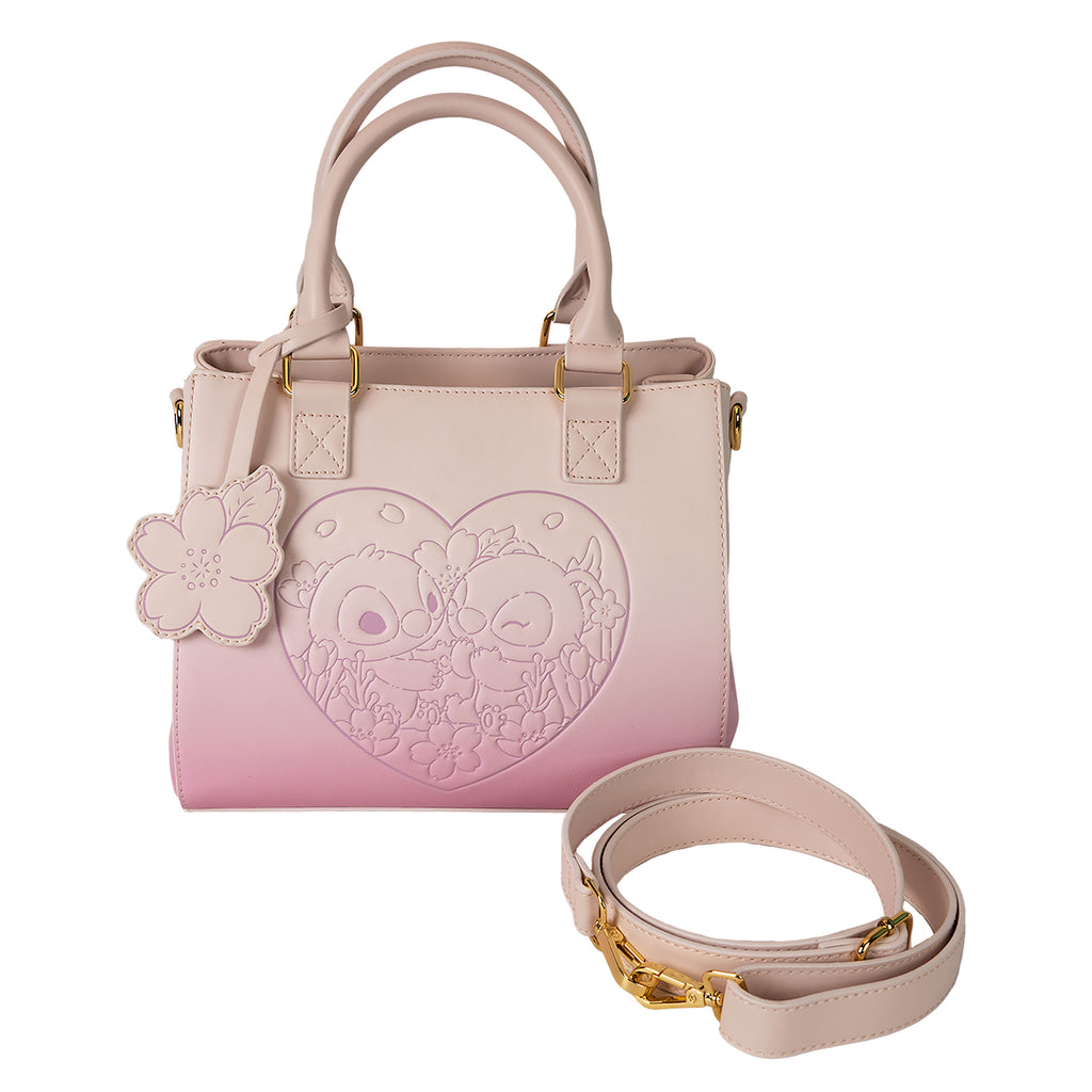 Productafbeelding Lilo & Stitch - Angel en Stitch Bloemen Crossbody Tas