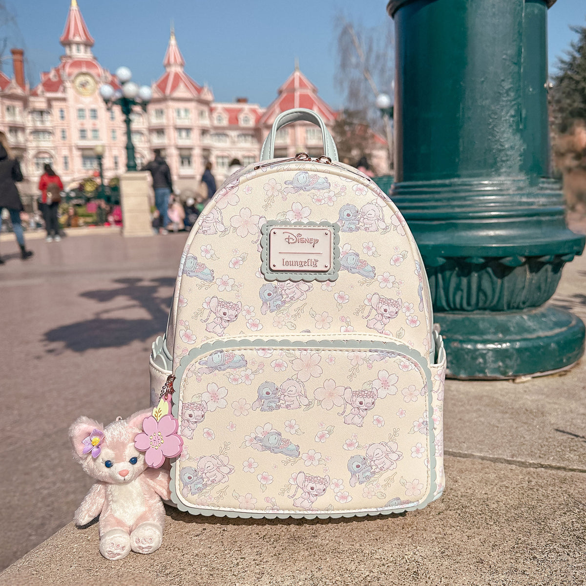 Productafbeelding Lilo & Stitch - Angel en Stitch Cherry Blossom Mini Rugzak