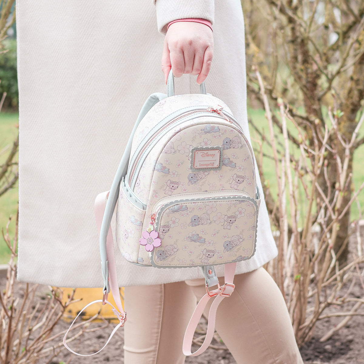 Productafbeelding Lilo & Stitch - Angel en Stitch Cherry Blossom Mini Rugzak
