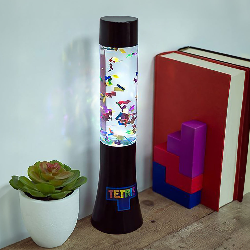 Productafbeelding Tetris Glitter Flow Lamp