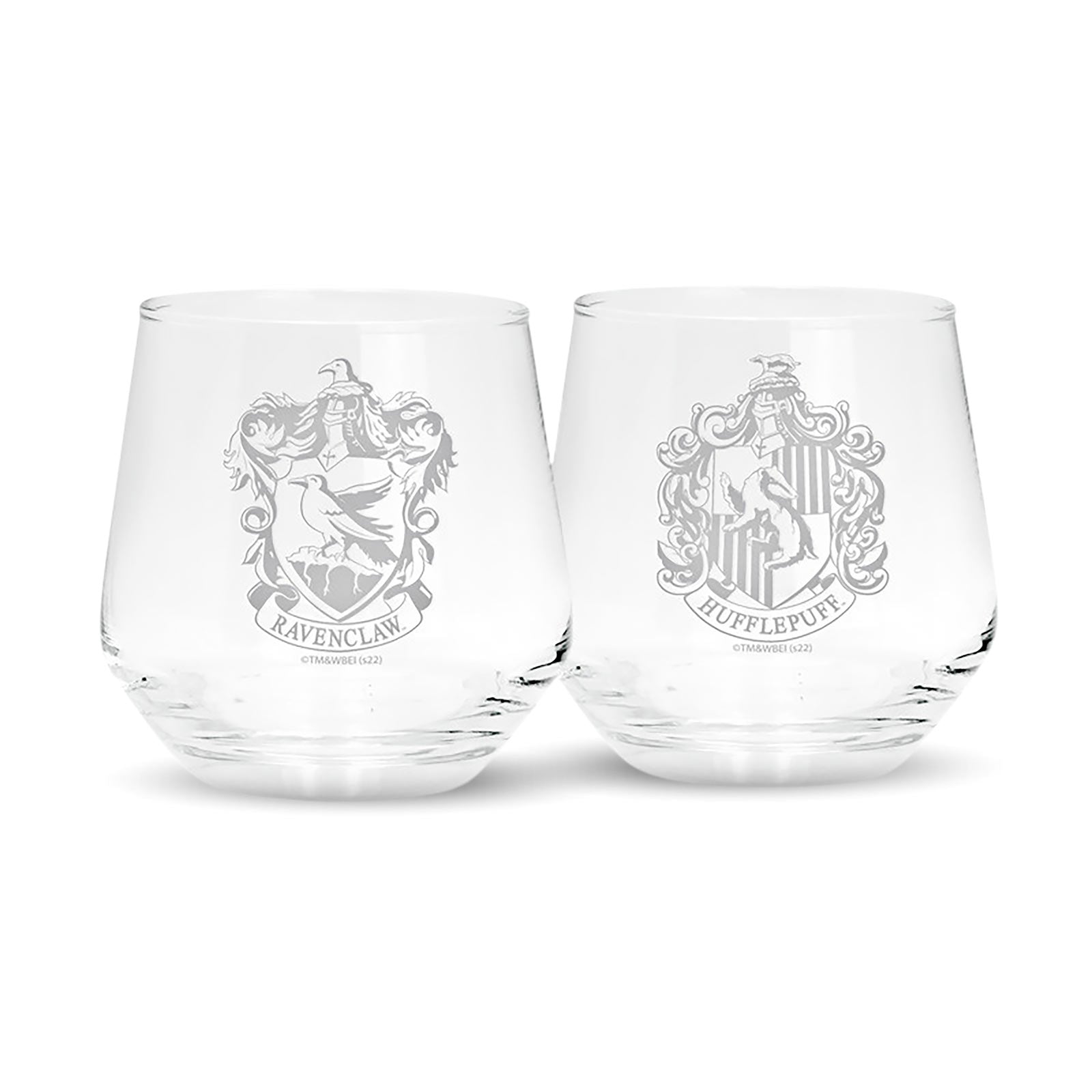 Productafbeelding Harry Potter - Ravenclaw & Hufflepuff Glazen 2-delige Set