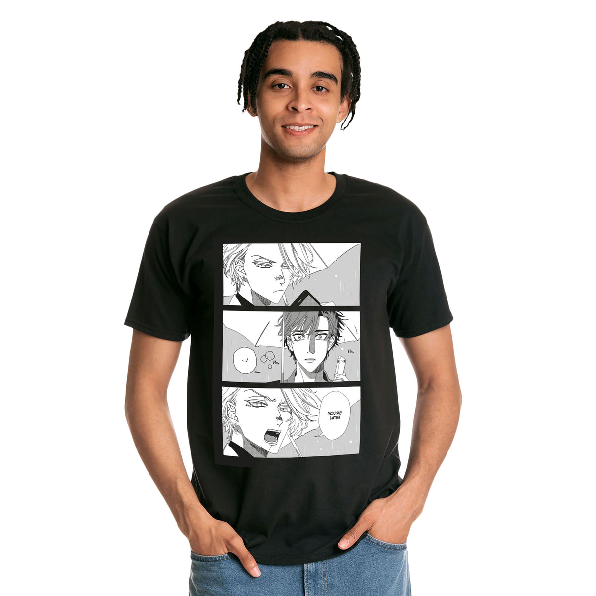 Productafbeelding 'You're Late' T-Shirt voor Therapy Game Fans