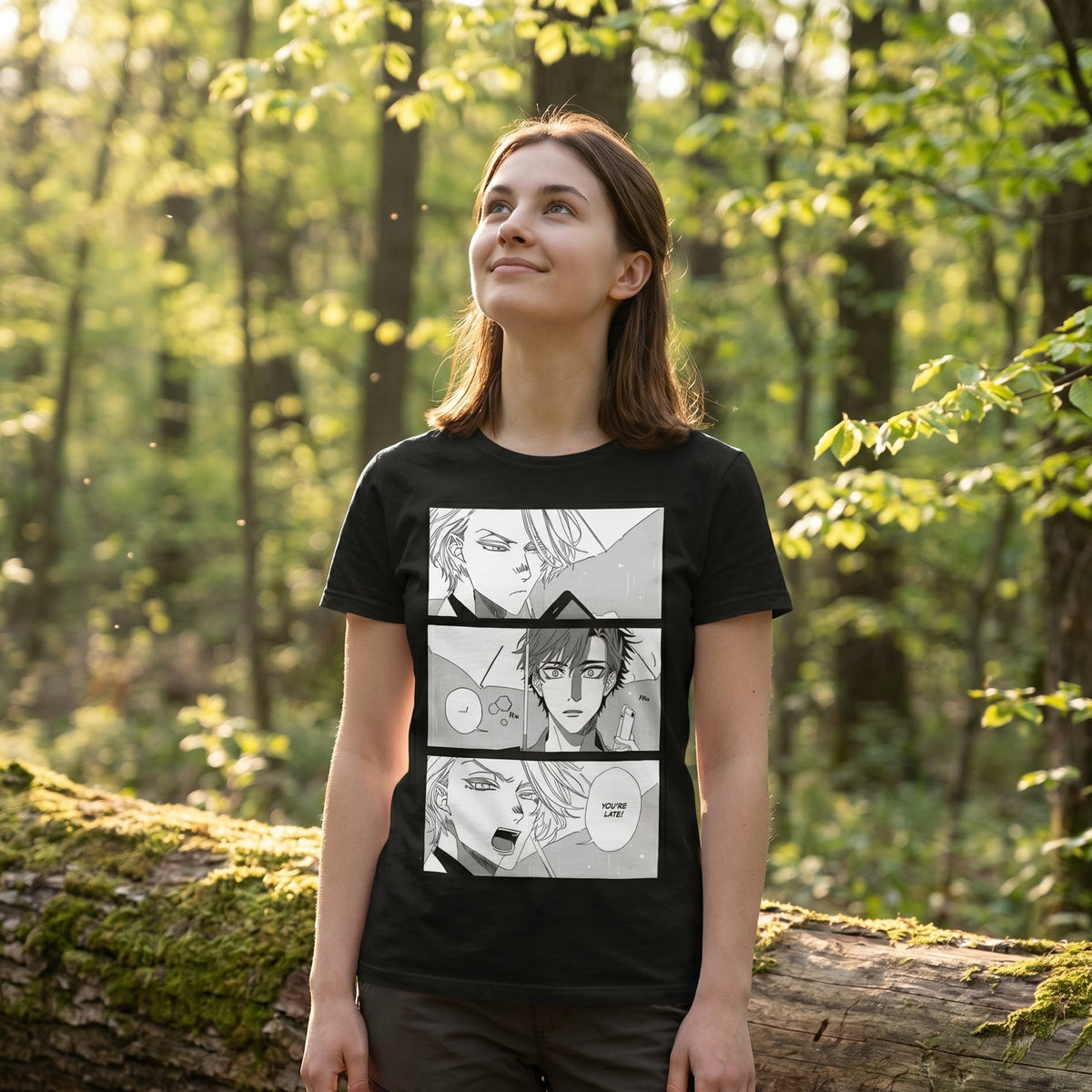 Productafbeelding 'You're Late' T-Shirt voor Therapy Game Fans