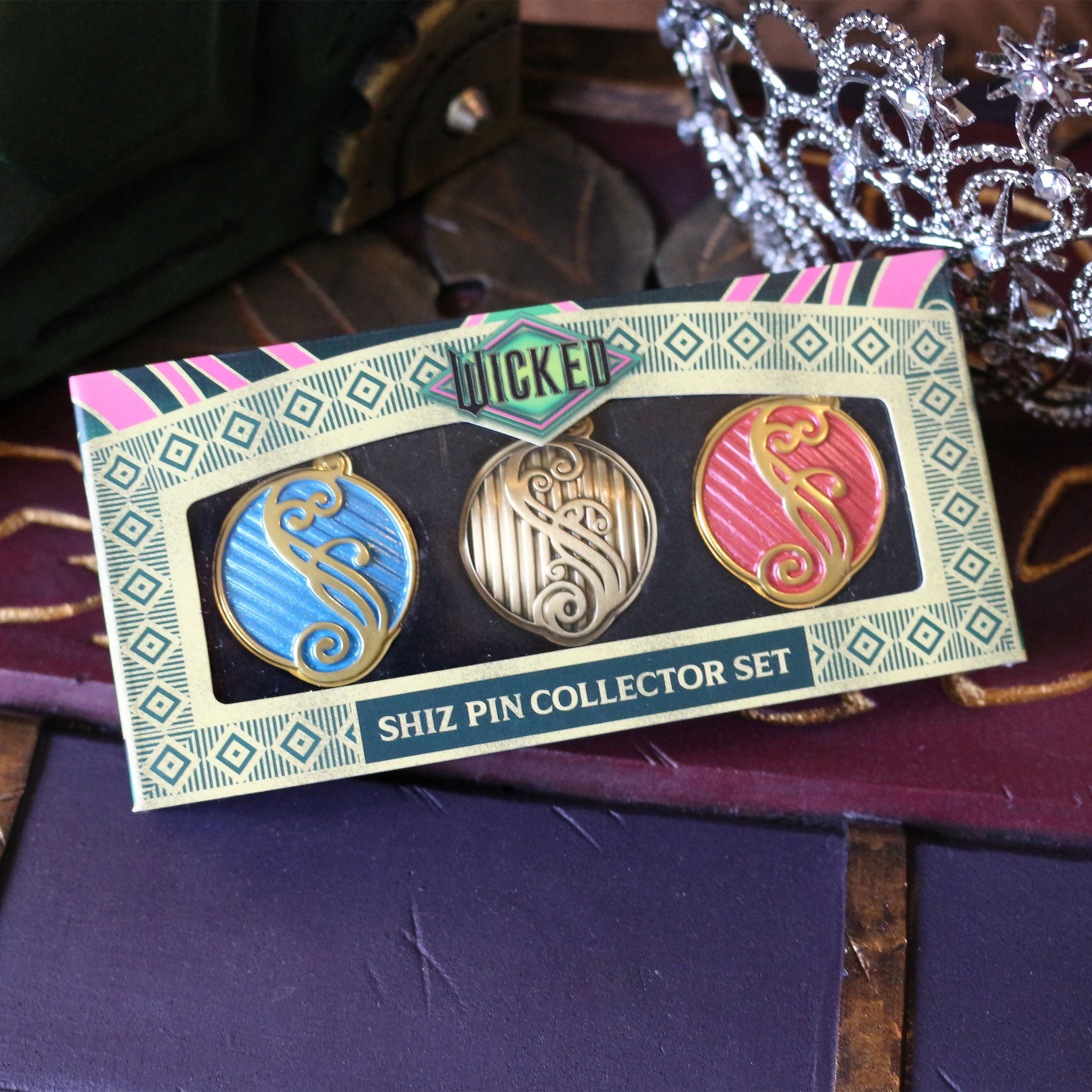 Productafbeelding Wicked - Shiz Pin Collectie 3-Delige Set