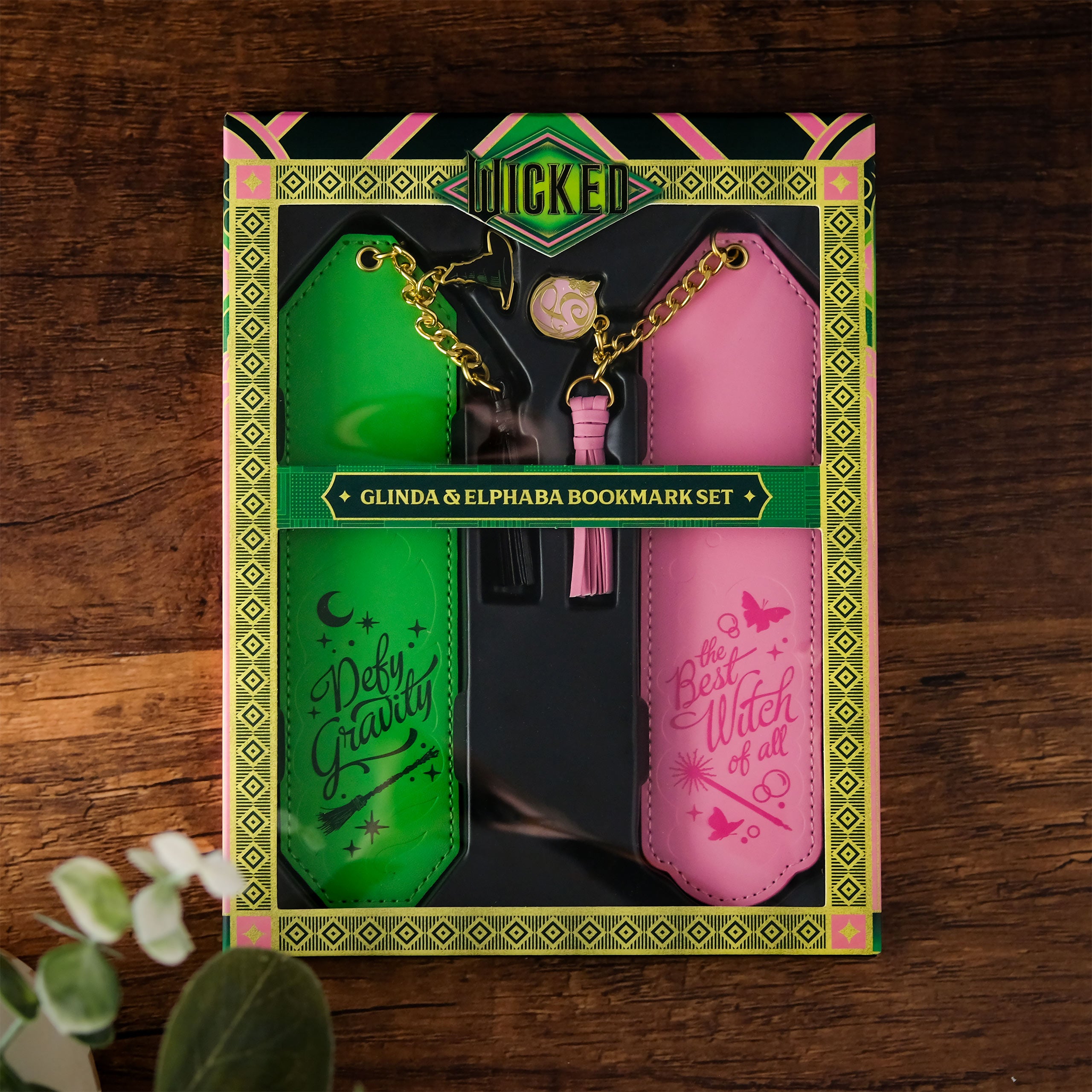 Productafbeelding Wicked - Glinda en Elphaba Boekenleggerset
