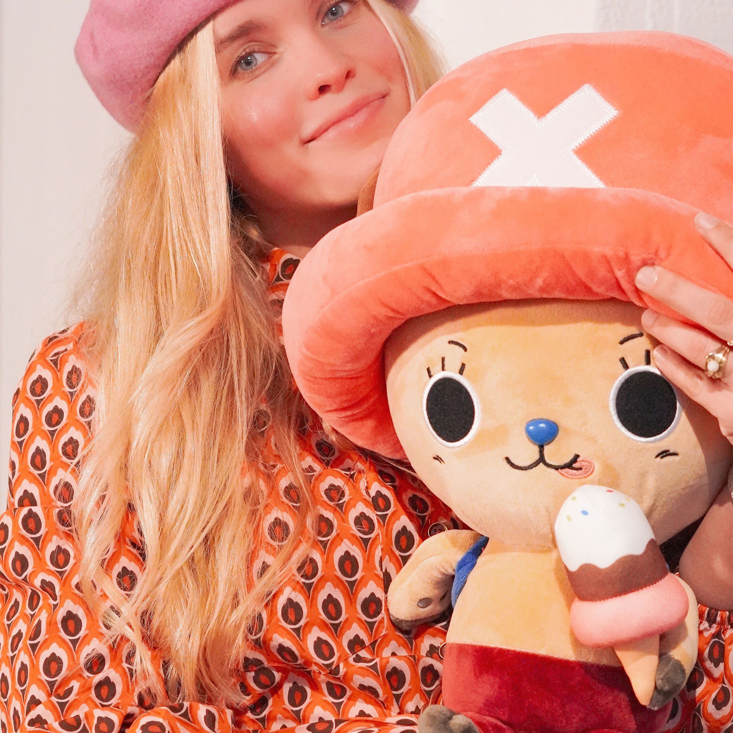 Productafbeelding One Piece - Tony Chopper met ijs New World Pluche Figuur XL