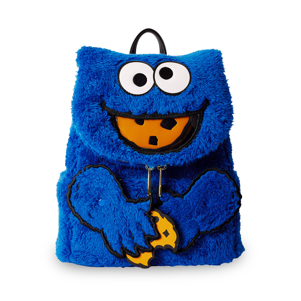 Productafbeelding Sesamstraat - Cookie Monster Pluche Rugzak