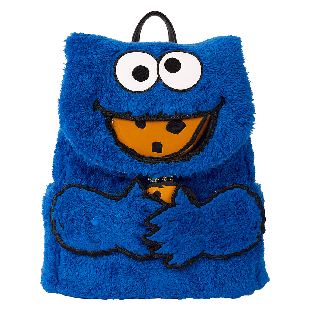 Productafbeelding Sesamstraat - Cookie Monster Pluche Rugzak