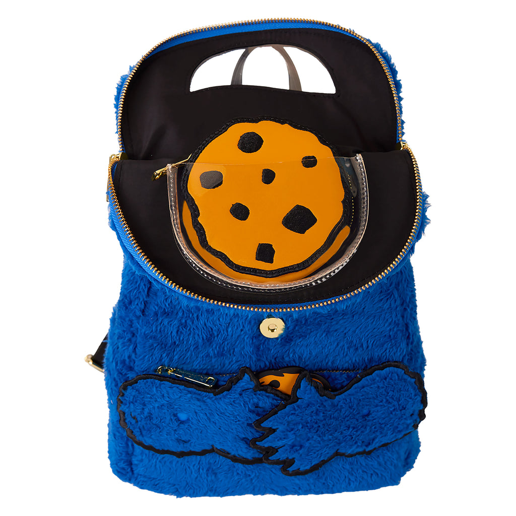 Productafbeelding Sesamstraat - Cookie Monster Pluche Rugzak