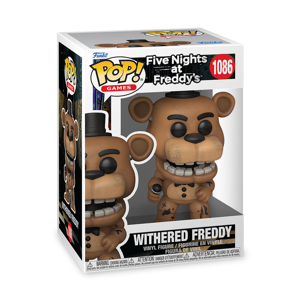 Productafbeelding Five Nights at Freddy's - Withered Freddy Funko Pop-figuur
