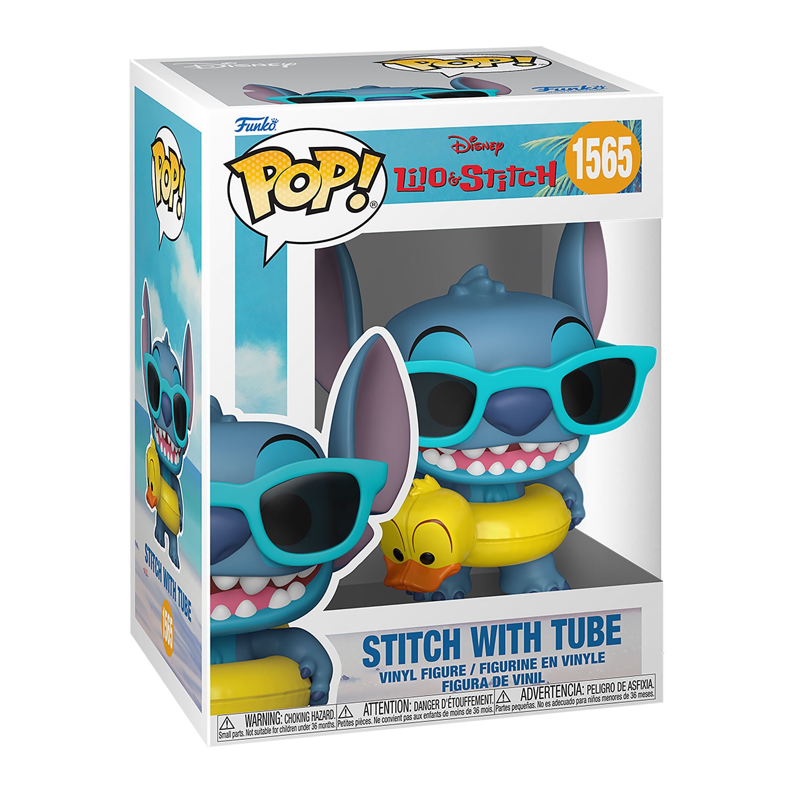 Productafbeelding Lilo & Stitch - Stitch met Zwemband Funko Pop Figuur