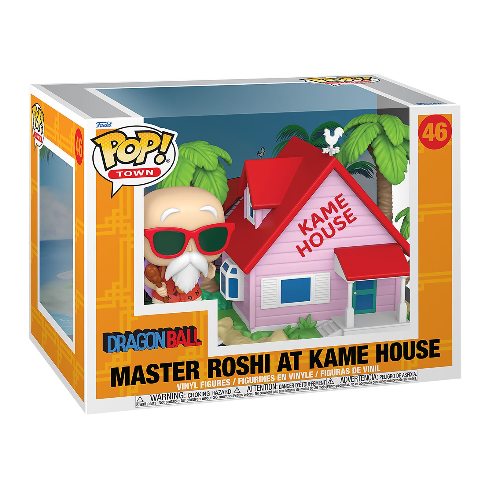 Productafbeelding Dragon Ball - Kame House met Master Roshi Funko Pop Diorama