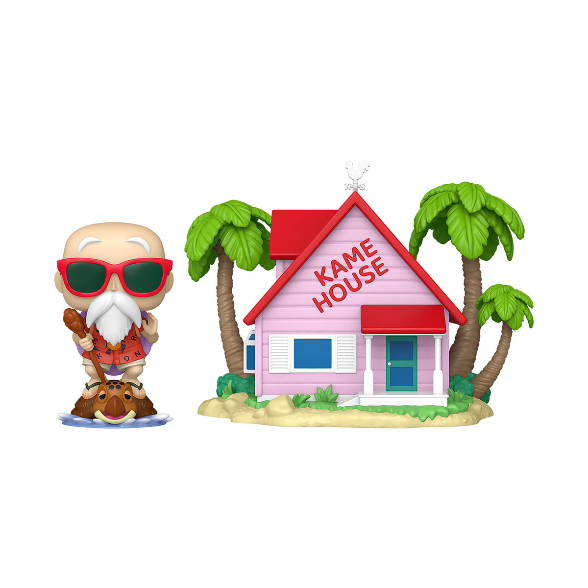 Productafbeelding Dragon Ball - Kame House met Master Roshi Funko Pop Diorama