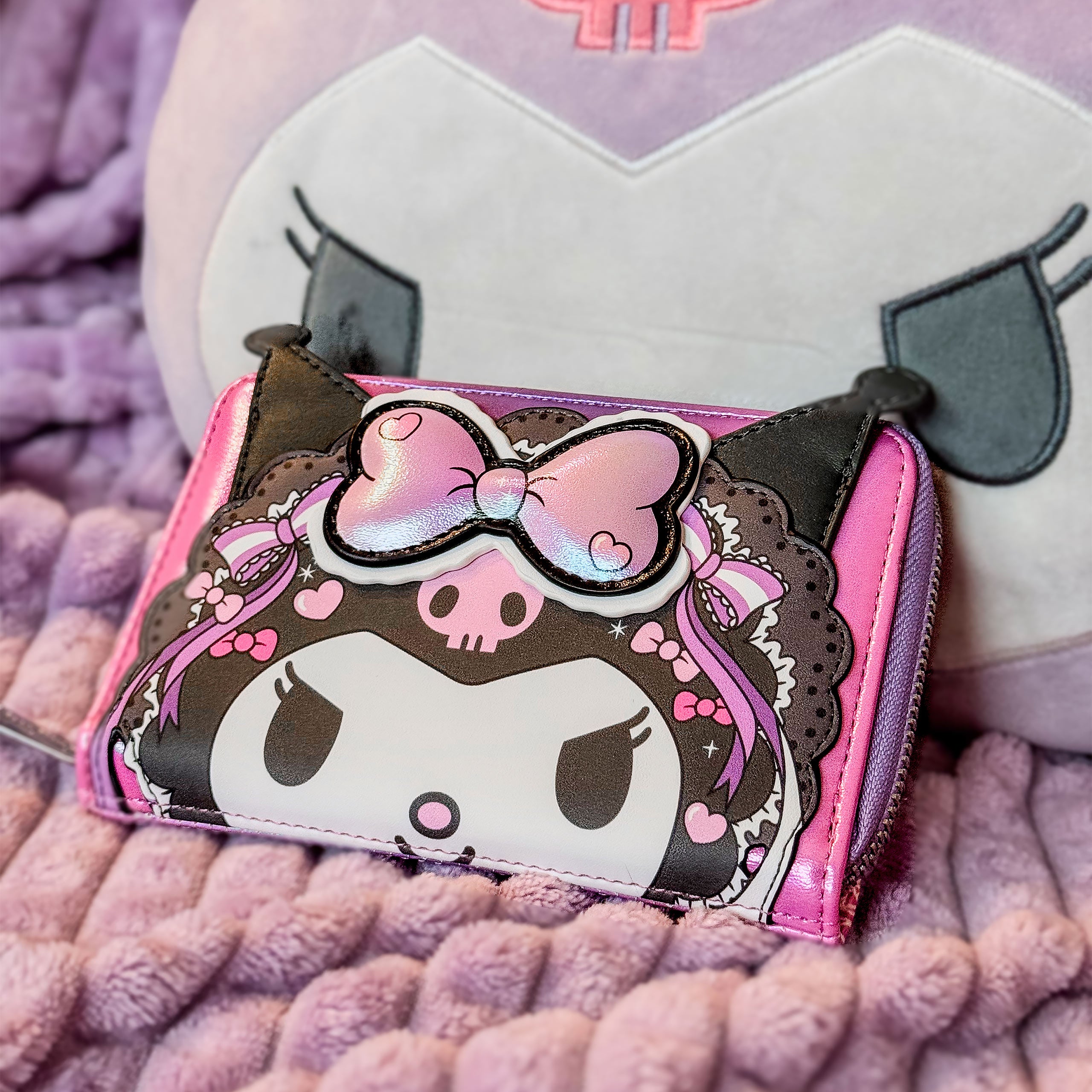 Productafbeelding Sanrio - Kuromi Lolita Portemonnee