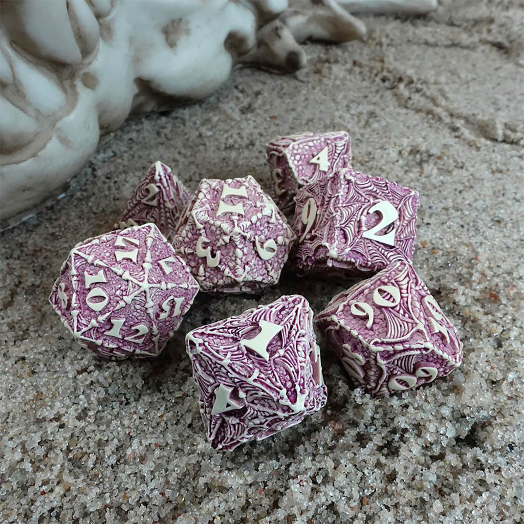 Productafbeelding Dracopolis - De Yucatan Featherwing Dobbelsteen Set 7-delig