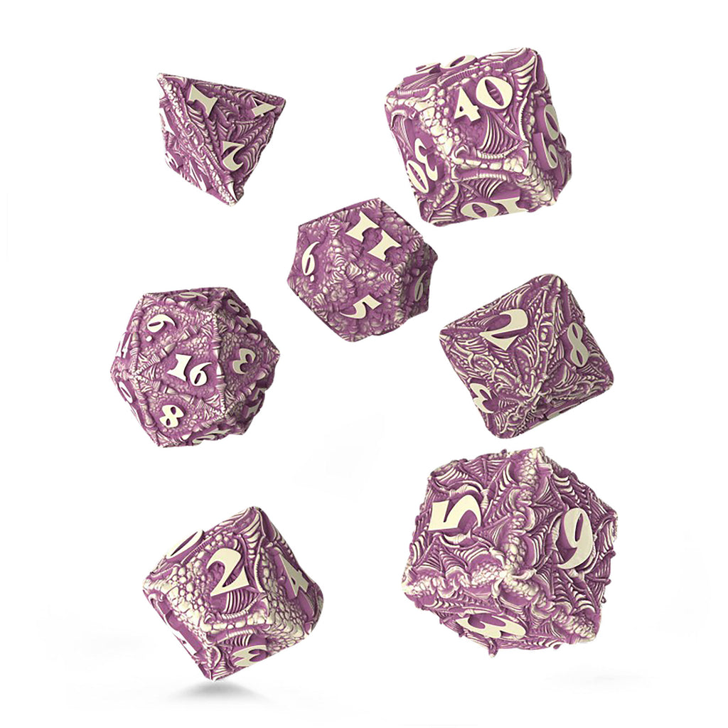 Productafbeelding Dracopolis - De Yucatan Featherwing Dobbelsteen Set 7-delig