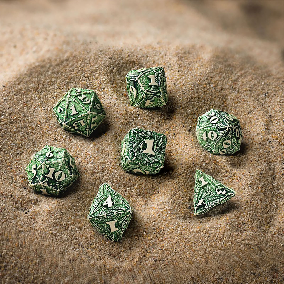 Productafbeelding Dracopolis - De Andes Longneck Dobbelset 7-delig