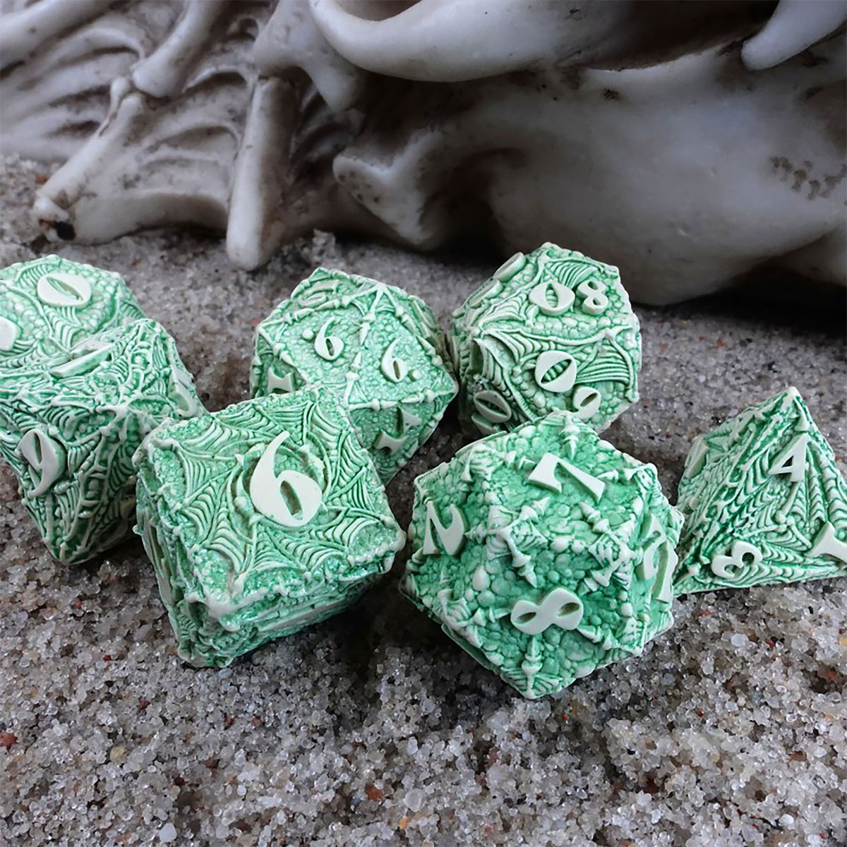 Productafbeelding Dracopolis - De Andes Longneck Dobbelset 7-delig