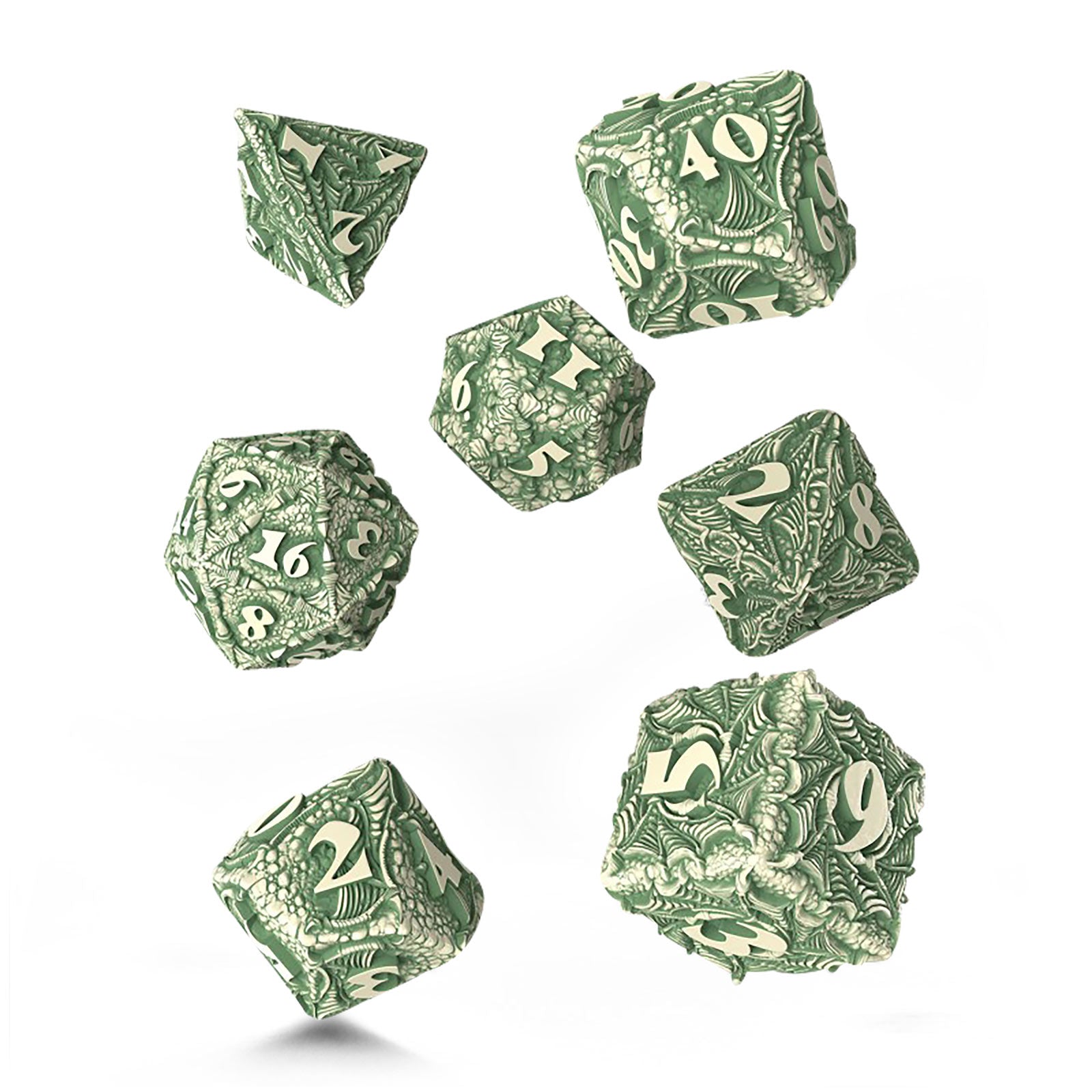 Productafbeelding Dracopolis - De Andes Longneck Dobbelset 7-delig