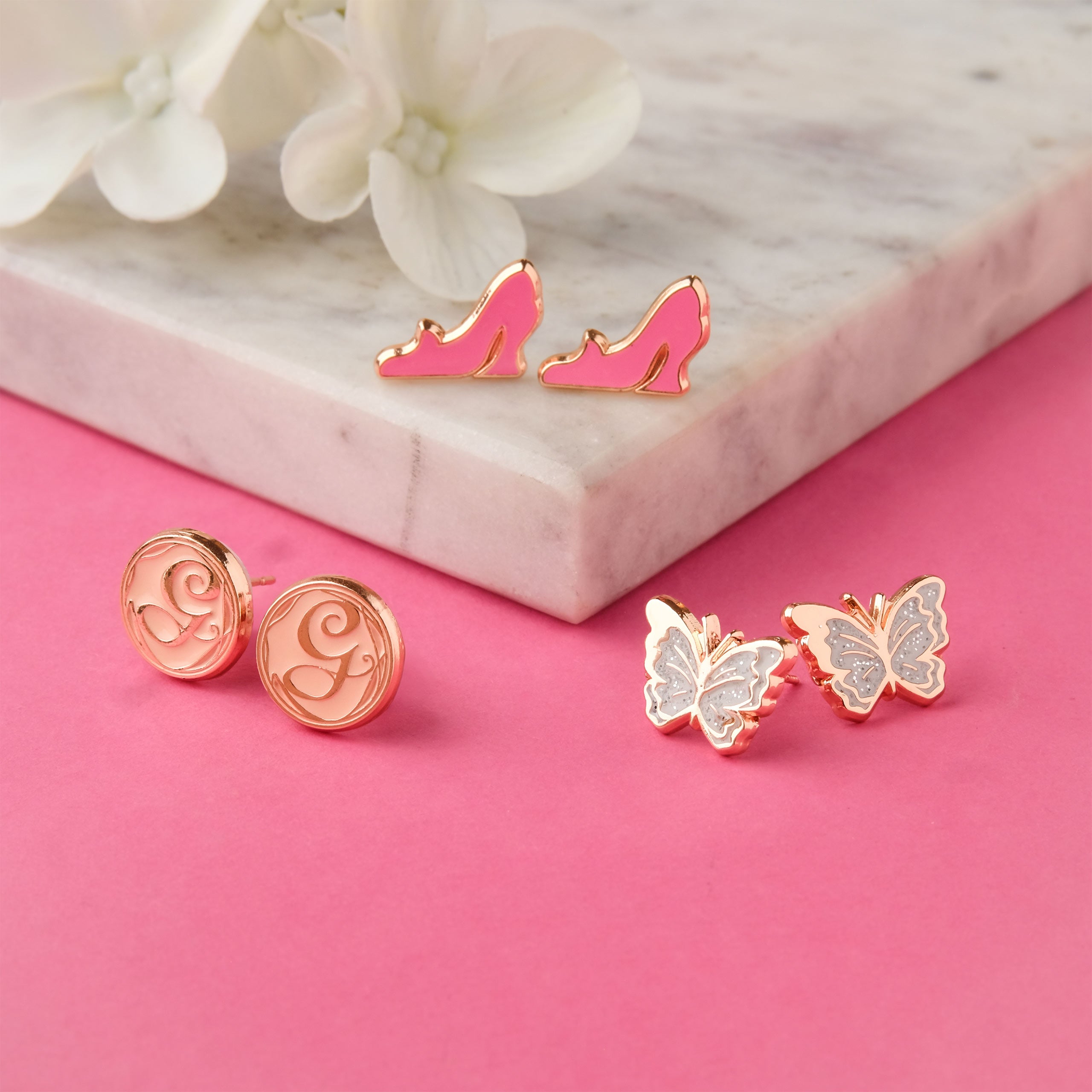 Productafbeelding Wicked - Glinda Oorbellen 3-delige set