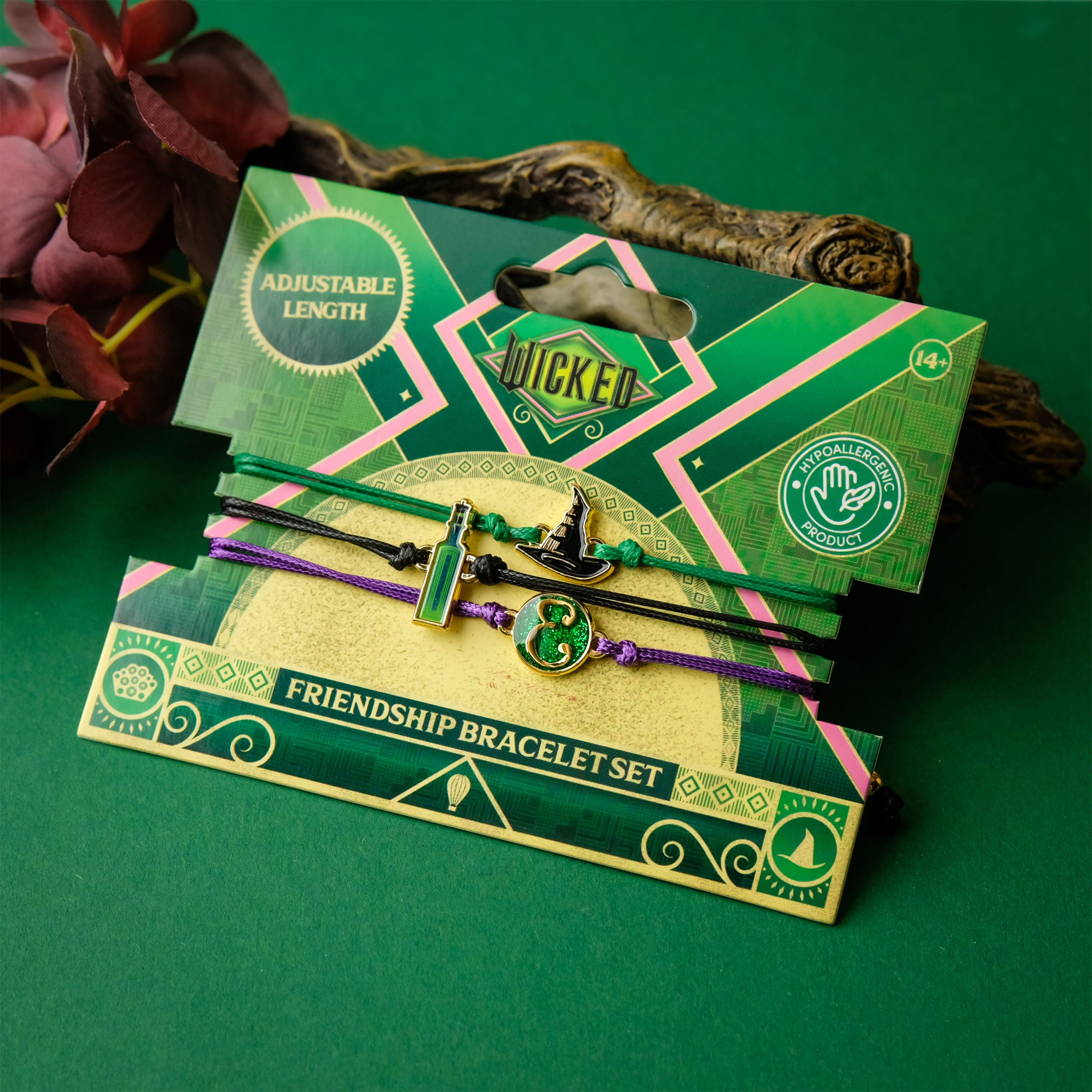 Productafbeelding Wicked - Elphaba Armbanden Set van 3